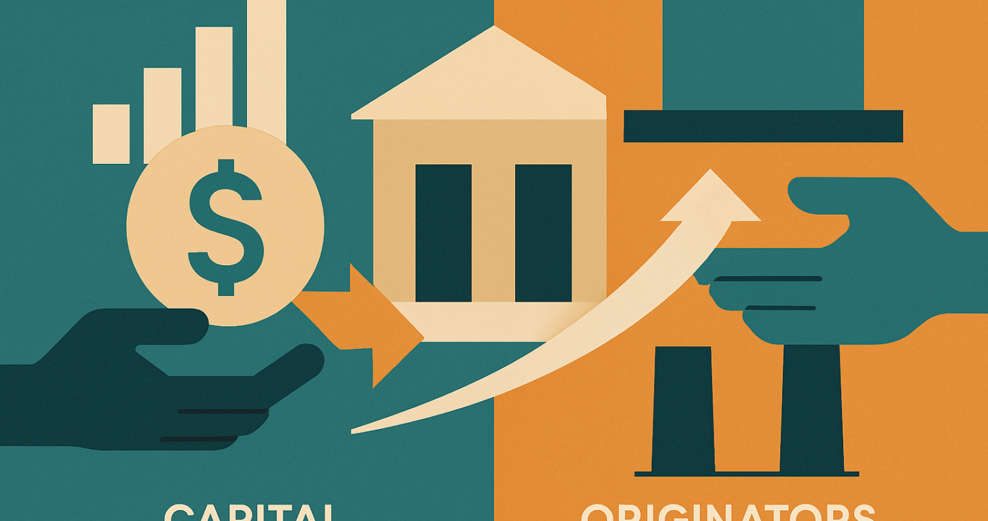 Ilustración de diversificación en P2P lending