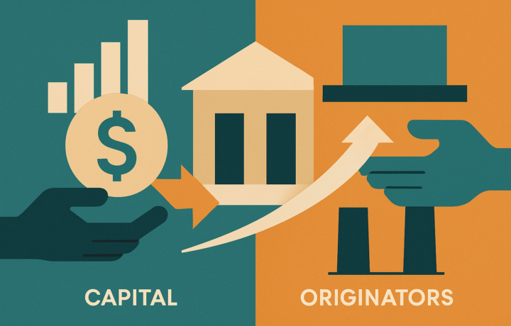 Ilustración de diversificación en P2P lending